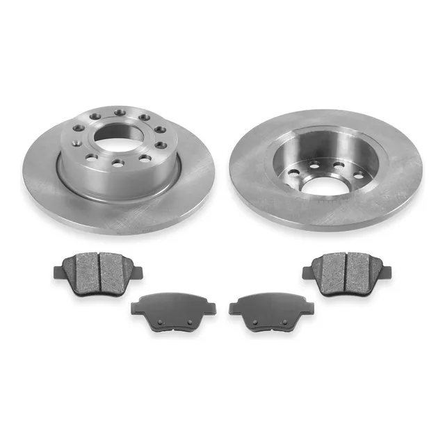 Kit Discos Y Balatas Traseras Jetta Mk6 2.5l 2010 - 2018