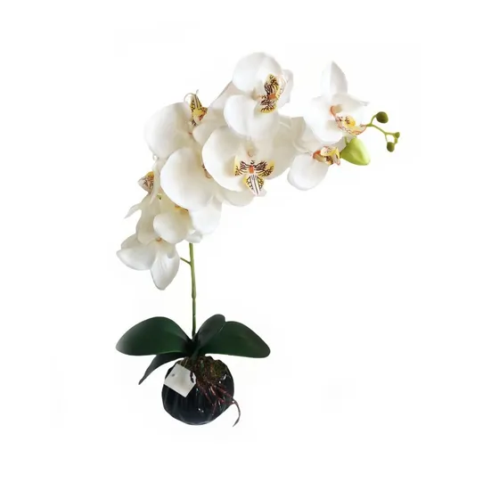 Orquídea Artificial Vara 40cm Ambient.artedeco
