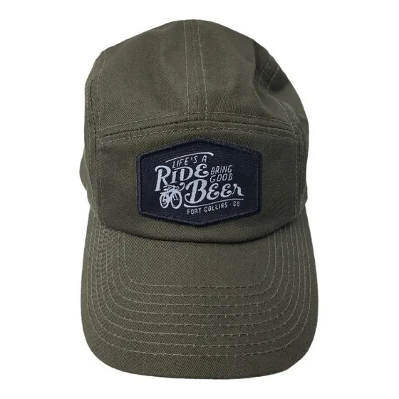 Gorra Tipo Jockey New Belgium  Hat Life's Beer  Five 5 Panel