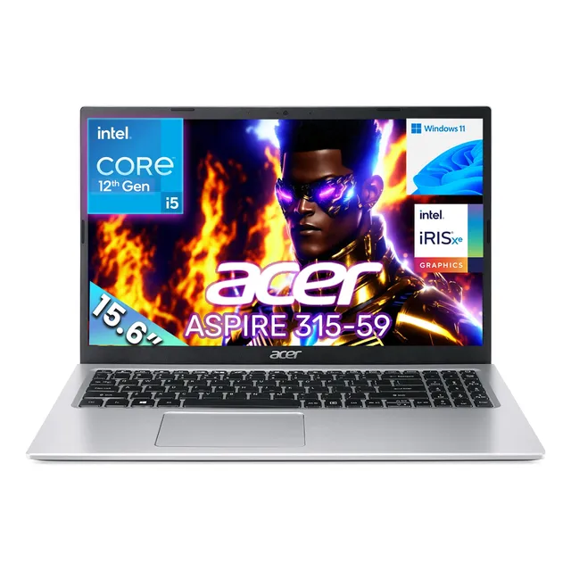 Laptop Acer Aspire 15.6 Core I5 12th 32gb Ram 512gb Ssd Plateado (Reacondicionado)