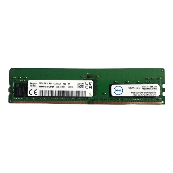 Memória Dell 32gb Ddr4 3200mhz 2rx8 Ecc Reg (snphtpj7c/32g)