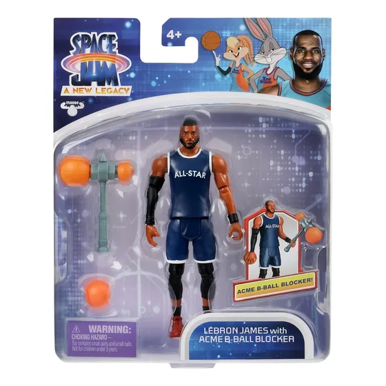 Space Jam Lebron James Con Acme B-ball Blocker