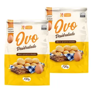 Ovo Em PĂł Netto Alimentos 720g Kit Com 2 Unidades Ovo Em PĂł Netto Alimentos 720g Kit Com 2 Unidades