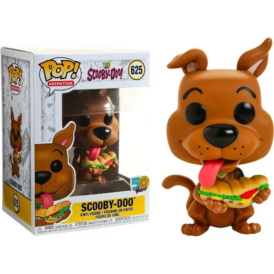 Pop Funko Scooby-doo #625 con sándwich, edición de 50 años