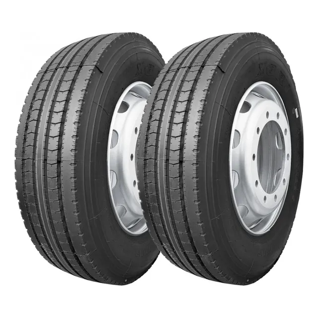 Kit 2 Pneus Xbri 295/80r22,5 Ecoplus C1 18 Lonas 152/149m