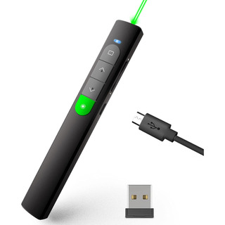 Presentador Inalámbrico Presentation Clicker Recargable - Cl Presentador Inalámbrico Presentation Clicker Recargable - Cl