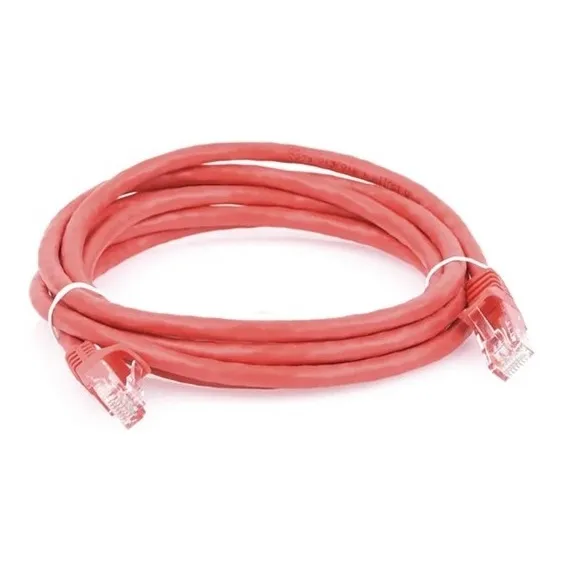 Patch Cord Cable Parcheo Red Utp Categoría 6 Rojo 2 M