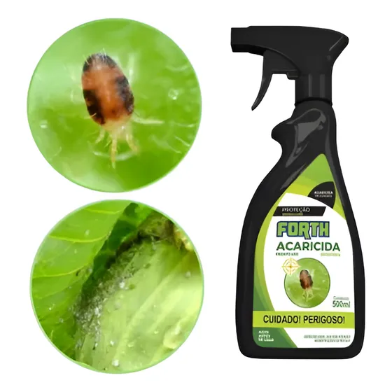 Forth Acaricida Pronto Uso Acaros Bifentrina Spray 500ml