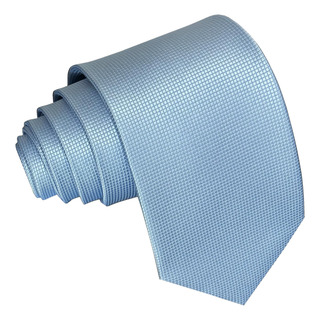 Corbata Azul Claro 8 Cm Regular Fit Micro Cuadros Corbata Azul Claro 8 Cm Regular Fit Micro Cuadros