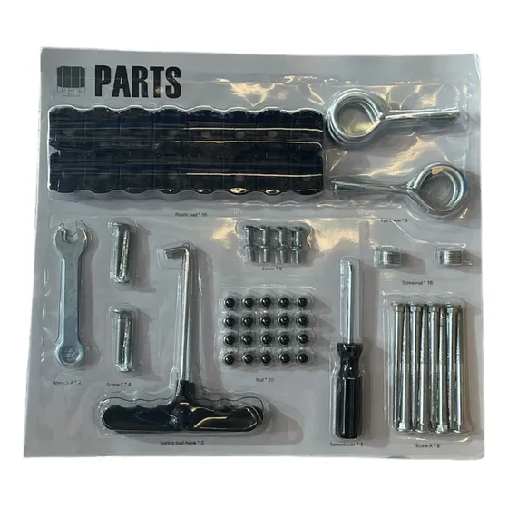 Kit Completo Armado Camas Elásticas Con Tornillos Y Pernos