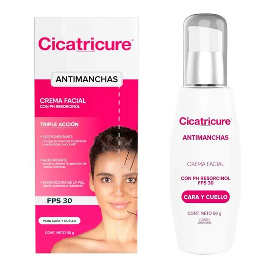 Cicatricure Crema Antimanchas Dia Fps30 Cara-cuello-escote