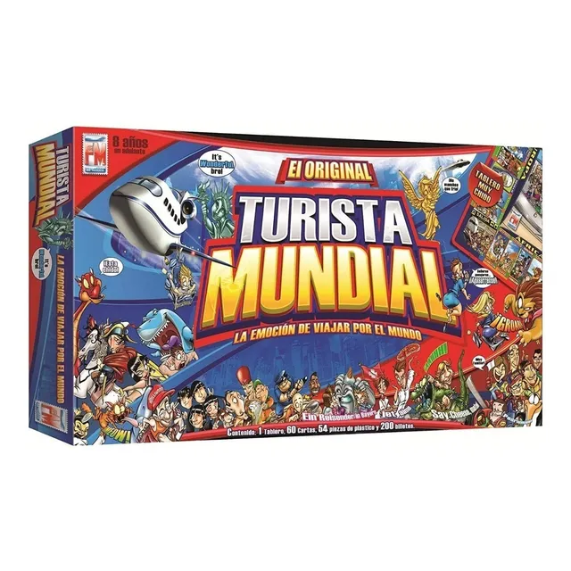 Juego De Mesa Turista Mundial