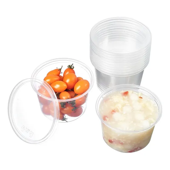 Contenedor Desechable Deli/tapa, 16oz, Marca Mcc, 100 Juegos