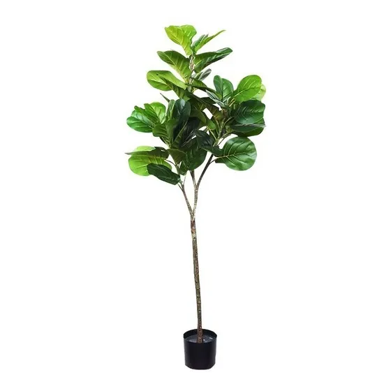 Ficus + Maceta Pandurata Planta Artificial Grande 1,50 Mts