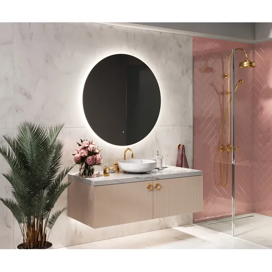 Espejo Led Touch 70cm Redondo
