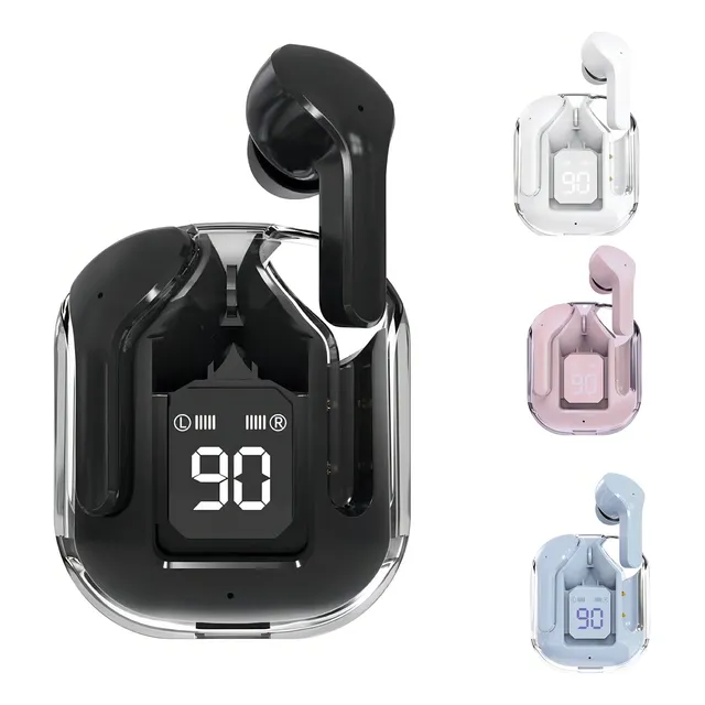 Auricular in-ear gamer inalámbrico Maxon Bluetooth Inalámbricos AI-AIR31 negro con luz LED