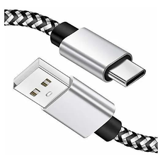 Usb Cargador Ft Tipo Para Samsung Galaxy S10 Largo Trenzado