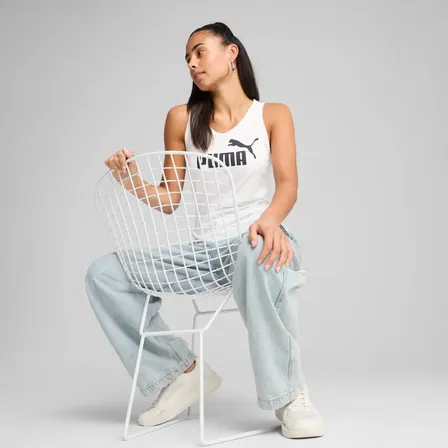 Ess No. 1 Logo Tank Puma White Lisa Xl