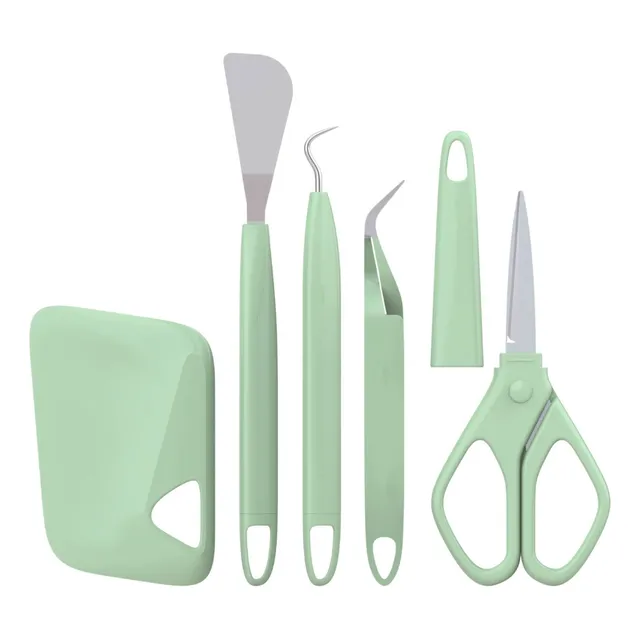 Set 5 Herramientas Manualidades Para Vinilo Corte Y Limpieza