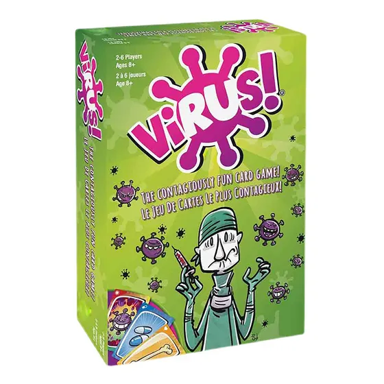 Virus! Juego De Cartas Familiar De Desarrollo Intelectual
