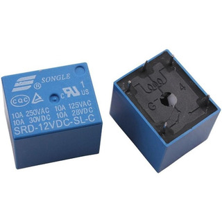 Relevador Relay Rele De 12v 10a Songle 5 Pines 20pzs Mv Relevador Relay Rele De 12v 10a Songle 5 Pines 20pzs Mv