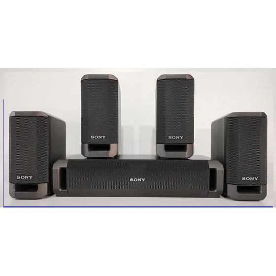 Kit 5 Caixas Ac. Sony C/ 100w C/ 8 Ohms Mod. Ss-v315 Usado