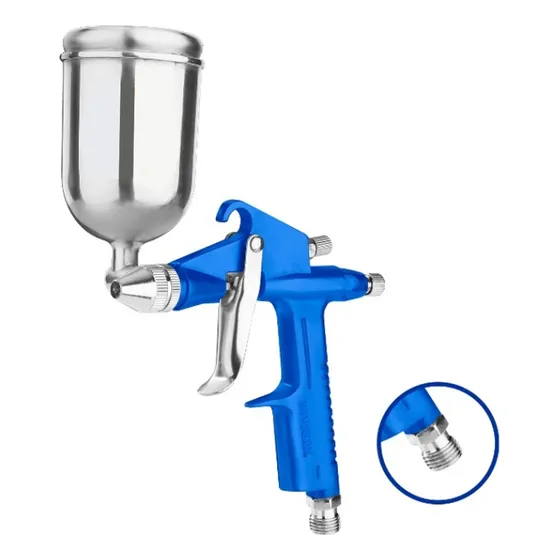 Pistola Para Pintar Neumatica 100cc Vaso Metálico