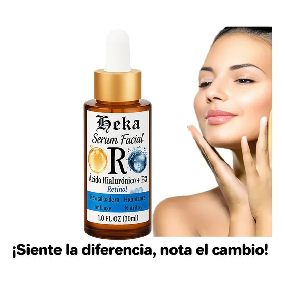 Sérum Antiarrugas Retinol -b3 - Vit E- Heka -noche +30