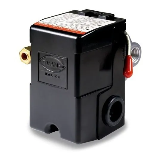 Switch De Presión Para Compresor 120-150 Psi 127v 1/4p Color Negro Frecuencia 60Hz