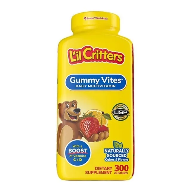Lil Critters Multivitaminico Para Niños 300 Gomitas 