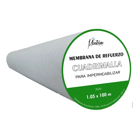 Rollo De Cuadrimalla Impermeabilizar 1.05 X 100 