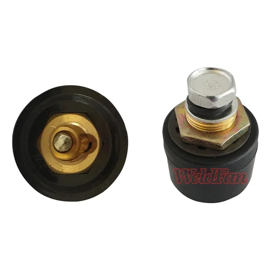 Conector Panel Hembra35/50/70 Maquina De Soldar 2und