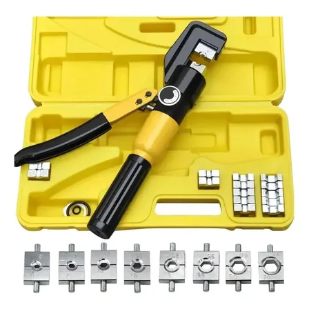 Alicate Hidraulico Crimpar Prensar Terminal 4 Até 70mm²