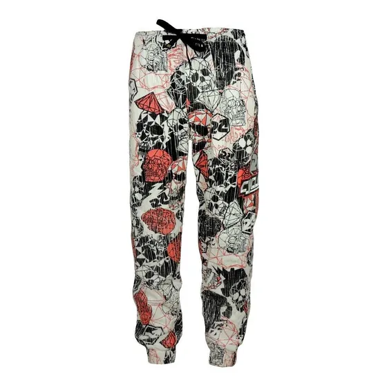 Calça Slim Veludo Cyclone Skull Diamond