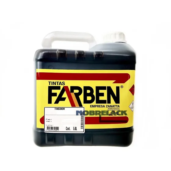 Tingidor Para Madeira Corante Farben 5 Litros Várias Cores