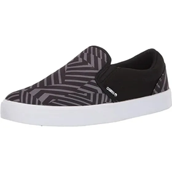 Zapatos Negro / Gris  Deportivos Caballero Osiris Talla 45  