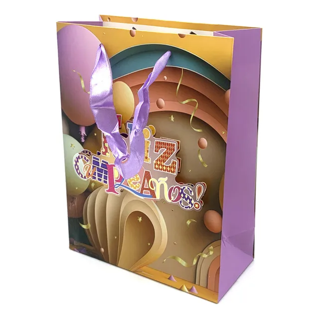 Bolsa De Para Sorpresitas Cumpleaños 3d, Pack X12