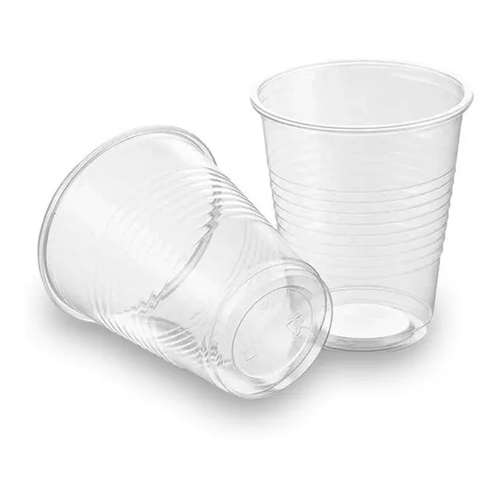 Vasos Plásticos Transparentes De 5 Onzas 25x100= 2.500    V5