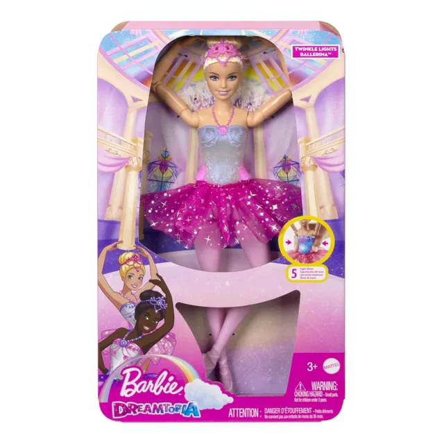 Barbie Dreamtopia - Muñeca Twinkle Lights Ballerina