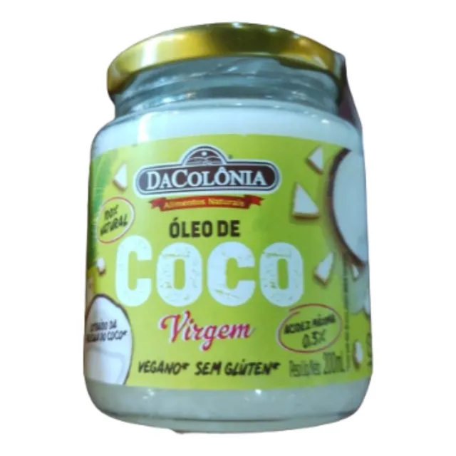 Aceite De Coco Vegano Sin Gluten 200 Ml  - Graviola