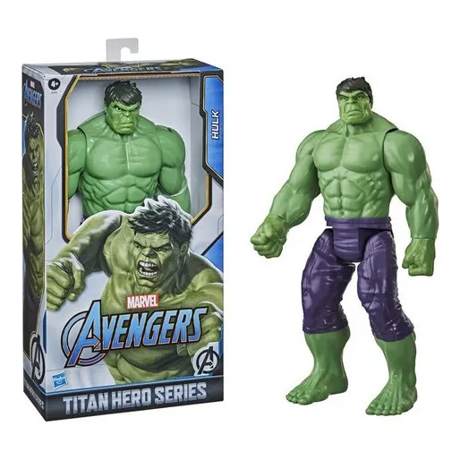 Figura De Acción Marvel Titan Hero Series Lujo Hulk