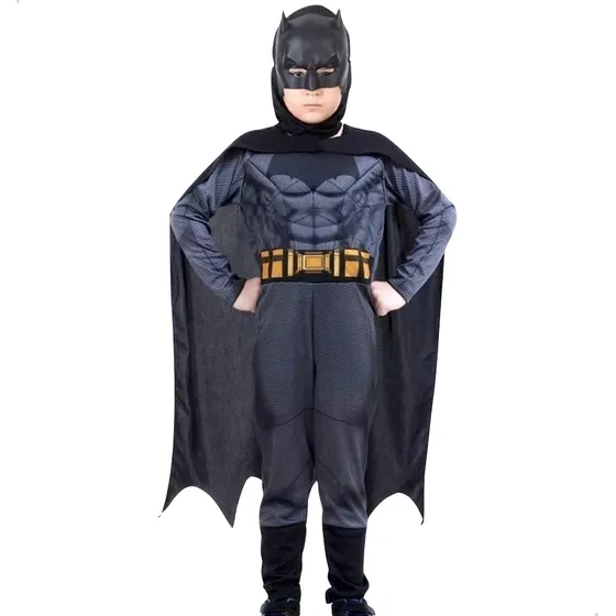 Disfraz Batman Flash Musculos Liga De La Justicia Original