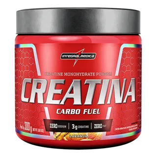Creatina Carbo Fuel Laranja 300g Integralmédica Creatina Carbo Fuel Laranja 300g Integralmédica