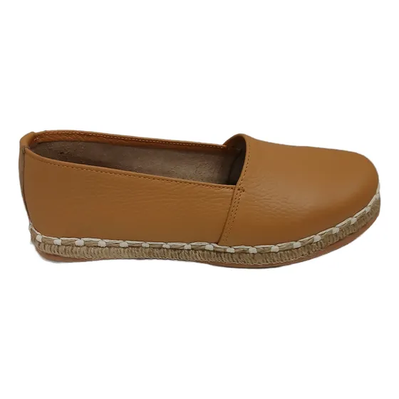 Alpargata Mujer Heiko H2500  Cuero Yute Livianas
