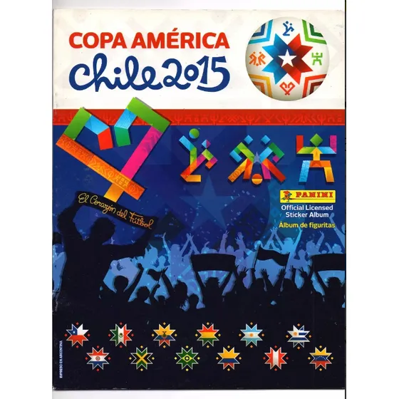 Album  Copa America Chile 2015 Vacio Impecable