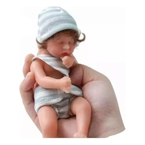 Cc Para Y Xile Mini Bebê Reborn Silicone Sólido Realista.tg1