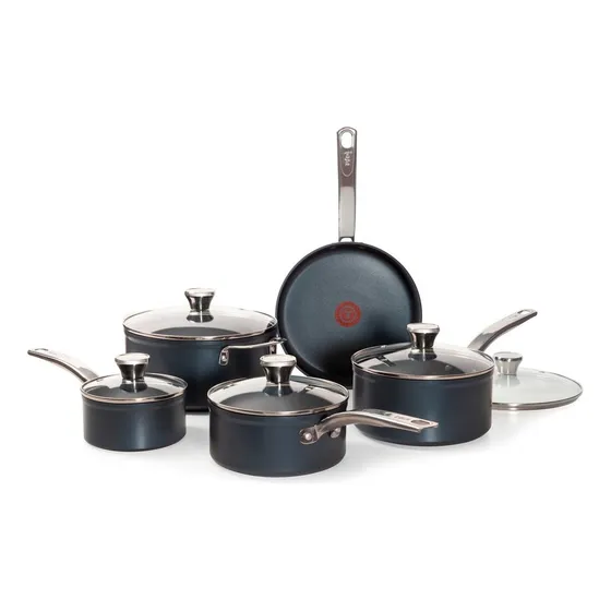 Jogo De Panelas Tefal Platinum 5 Peças Azul