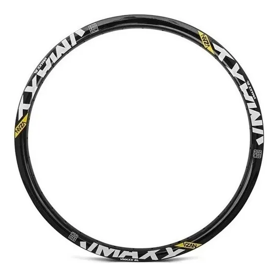 Par Folha Aro 29 Bike Vzan Vmaxx Sl S/ Ilhos Disco 36f Preto