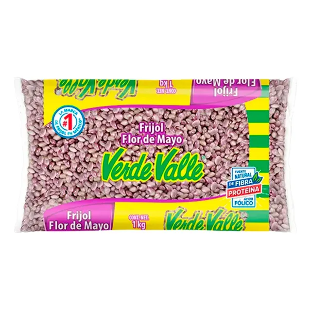 Frijol Flor De Mayo Verde Valle 1 Kg