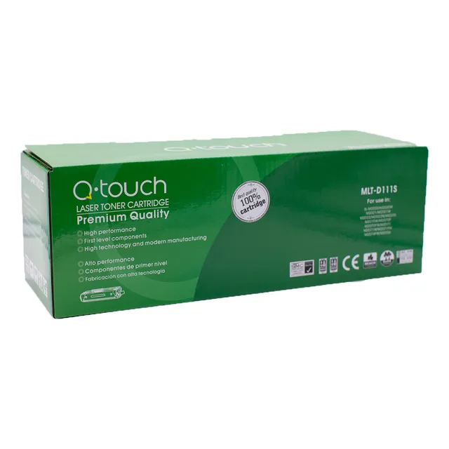 Pack 2 Tóner Q-touch Compatible Smsng 111s M2020 M2022 M2070